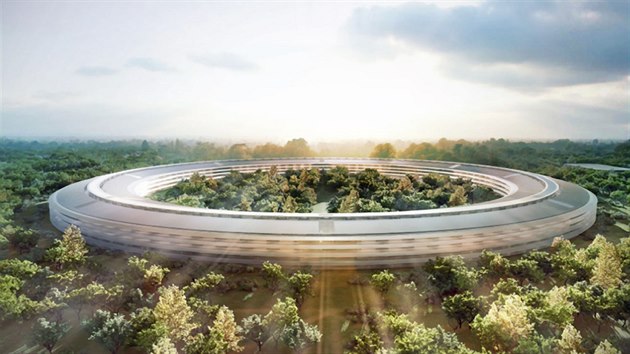  Cel komplex se chlub velkm mnostvm zelen, pedevm vzrostlch strom, Apple jich chce vyszet ti tisce.