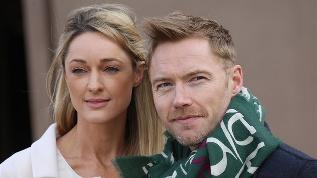 Ronan Keating a Storm Uechtritzov (Londn, 23. nora 2015)