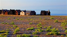 Vesnice Helgumanne na Faerských ostrovech