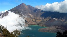 Gunung Rinjani na ostrov Lombok