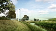Plánovaná podoba lávek Všezvěd a Všudybud v Uherském Brodě. Plánovaná podoba lávek Všezvěd a Všudybud v Uherském Brodě.