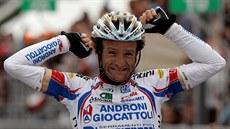 Michele Scarponi na snímku z Gira 2010