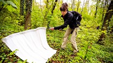 Vědci z Masarykovy univerzity sbírali klíšťata v brněnských Pisárkách. Vědci z Masarykovy univerzity sbírali klíšťata v brněnských Pisárkách.