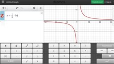 Aplikace Desmos Graphing Calculator je vhodná pedevím pro studenty.