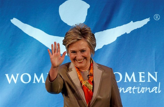 Hillary Clintonová v úterý vystoupila na konferenci pro plánované rodiovství a...