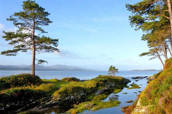 Pobeí jihozápadního Irska u okruní silnice Ring of Kerry