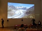 Souástí výstavy je také promítání filmu o pírodních krásách alpské zem.
