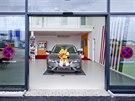 Pedání nového auta v praském autosalonu Seat