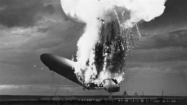 Zkáza vzducholodě Hindenburg Zkáza vzducholodě Hindenburg
