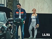 Z natáčení seriálu Lajna Z natáčení seriálu Lajna