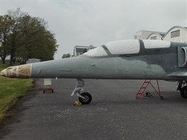 Nstik letounu L-159 ALCA do podoby druhovlenho stroje Spitfire