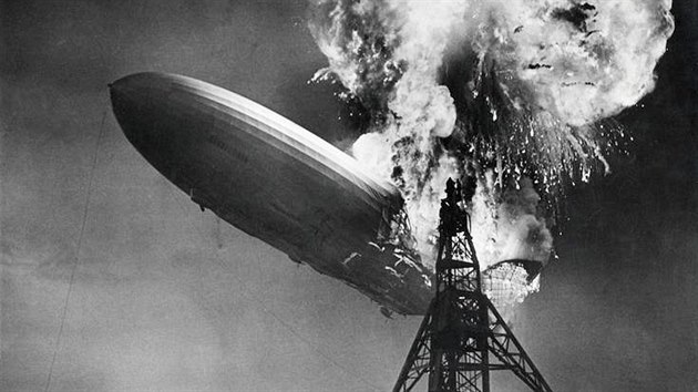 Zkza vzducholod Hindenburg