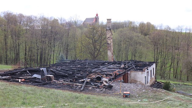 Splenit po poru domu ve Vprachticch-Valteicch na Orlickostecku.