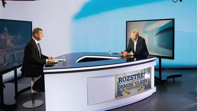 Ministr financ Andrej Babi v poadu Rozstel (3. 5. 2017)