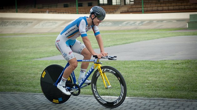 esk cyklistick talent Daniel Babor.