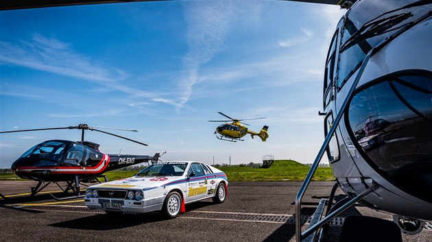 Mal ukzka stroj, kter budou k vidn na Helicopter a Rally show v Hradci Krlov (3.5.2017).