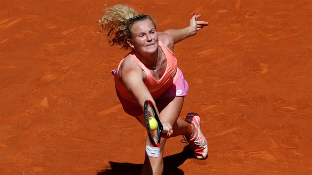 Kateina Siniakov na turnaji v Madridu