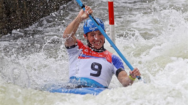 Ji Prskavec na eskm pohru vodnch slalom