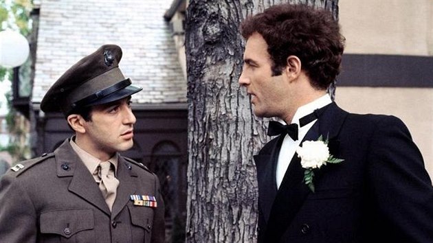 Al Pacino a James Caan ve filmu Kmotr (1972)