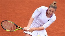 Kristýna Plíšková ve finále turnaje v Praze proti Moně Barthelové z Německa. Kristýna Plíšková ve finále turnaje v Praze proti Moně Barthelové z Německa.