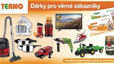 Terno připravilo pro své věrné zákazníky více než sto nových dárků. Terno připravilo pro své věrné zákazníky více než sto nových dárků.