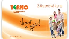 Zákaznická karta Terno Zákaznická karta Terno