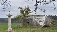 Pohraniní pevnstku ve Vratnín na Znojemsku, kterou v rámci umleckého...