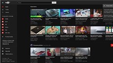 Tmavý vzhled Youtube. Tmavý vzhled Youtube.