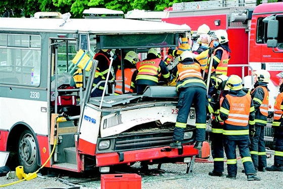 Den bezpenosti na brnnském výstaviti.