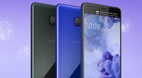 HTC U Ultra Sapphire edition. Smartphone s tvrdím sklem pes displej nenajdete