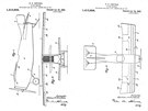 Vyobrazení letadla Christmas Bullet v patentovém spise