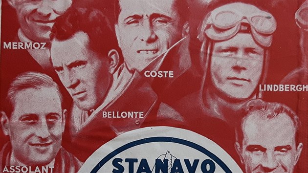 Pokořitelé Atlantiku v kokpitech letadel Costes, Bellonte a Lindbergh v reklamě... Pokořitelé Atlantiku v kokpitech letadel Costes, Bellonte a Lindbergh v reklamě...