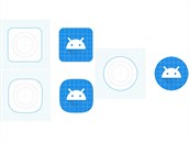 Android O nabdne rzn tvary systmovch ikon