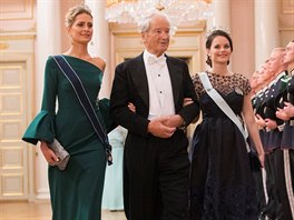 Profesor Bernhard Mach a ecká princezna Tatiana a védská princezna Sofia...