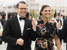 vdsk korunn princezna Victoria a princ Daniel (Oslo, 10. kvtna 2017)