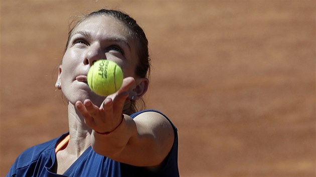 Simona Halepov na turnaji v m.
