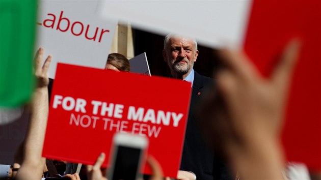 Jeremy Corbyn bhem kampan v Yorku