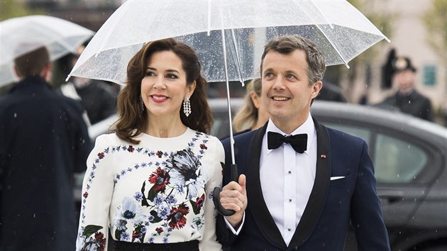 Dnsk korunn princ Frederik a korunn princezna Mary (Oslo, 10. kvtna 2017)