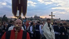 Svatojánské procesí v Praze (15. května 2017) Svatojánské procesí v Praze (15. května 2017)