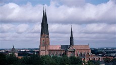 Katedrála v Uppsale Katedrála v Uppsale
