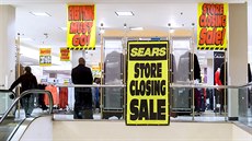 Výprodej ped uzavením newyorského obchodu Sears