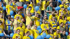 Fanoušci Opavy před finále českého poháru fotbalistů Fanoušci Opavy před finále českého poháru fotbalistů