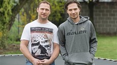 Zdeněk Sedlák (vlevo) prošel ve své hokejové kariéře sedmi zeměmi včetně... Zdeněk Sedlák (vlevo) prošel ve své hokejové kariéře sedmi zeměmi včetně...