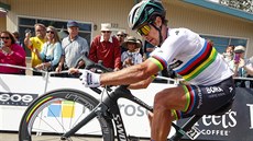 Peter Sagan slaví své vítězství ve třetí etapě Tour of California Peter Sagan slaví své vítězství ve třetí etapě Tour of California