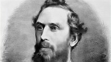 Stavitel Josef Mocker na dobové kresbě. Stavitel Josef Mocker na dobové kresbě.