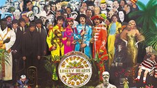 Slavná obálka desky Sgt. Pepper’s Lonely Hearts Club Band Slavná obálka desky Sgt. Pepper’s Lonely Hearts Club Band