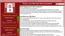 Zpráva vyděračského viru WannaCry, která vyžaduje platbu. Zpráva vyděračského viru WannaCry, která vyžaduje platbu.
