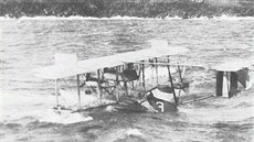 Letoun Curtiss NC-3 u Azor 19. kvtna 1919.