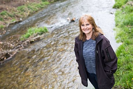 Hydrobioloka Správy Národního parku umava Eva Zelenková.