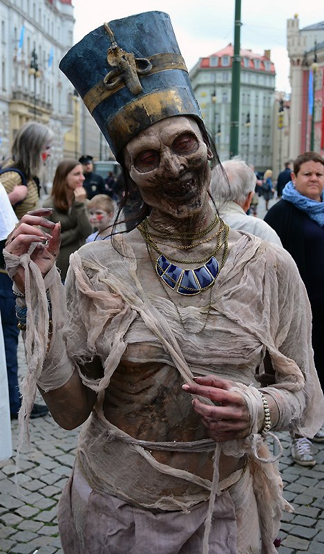 Zombie walk Prague